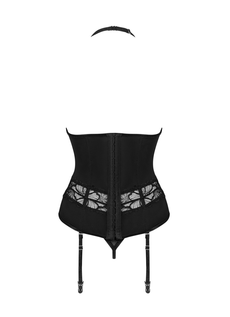 Corset OBSESSIVE SERAFIA negru