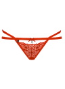 Tanga OBSESSIVE 838-THO-3 piros