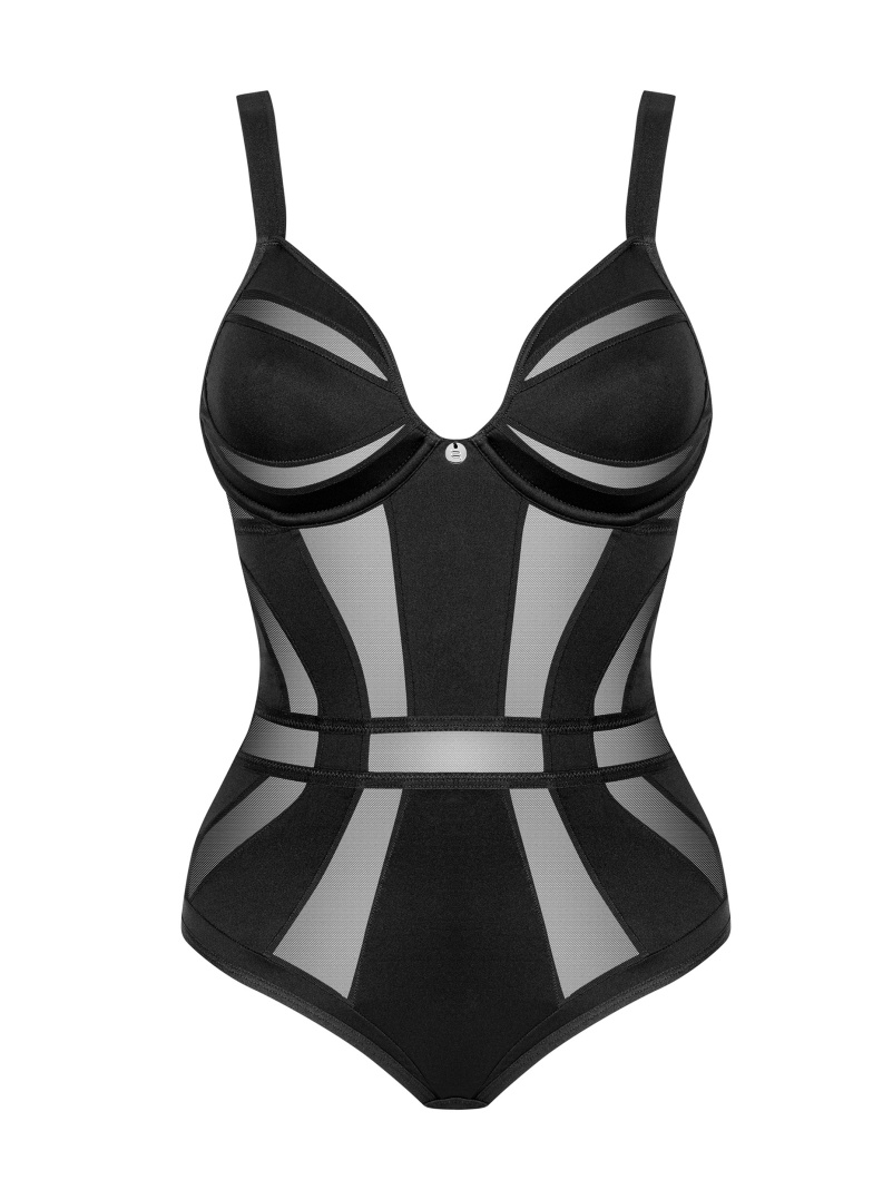 Body OBSESSIVE CHIC AMORIA TEDDY negru