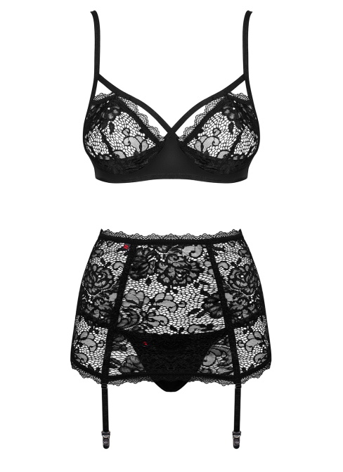 Set OBSESSIVE PEONESIA negru