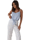 Pijama dama SENSIS.1495 albastru melange