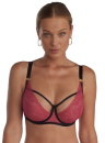 Sutien moale cu balene KINGA SC-1119 ROZIE fucsia