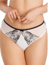 Tanga GORSENIA K 842 BLACK & WHITE fehér