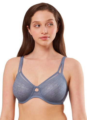 Melltartó TRIUMPH SIGNATURE SHEER W01 EX CLOUDY BLUE