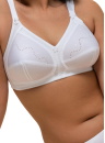 Sutien TRIUMPH DOREEN + COTTON 01 N alb