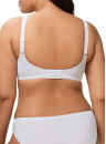 Sutien TRIUMPH DOREEN + COTTON 01 N alb