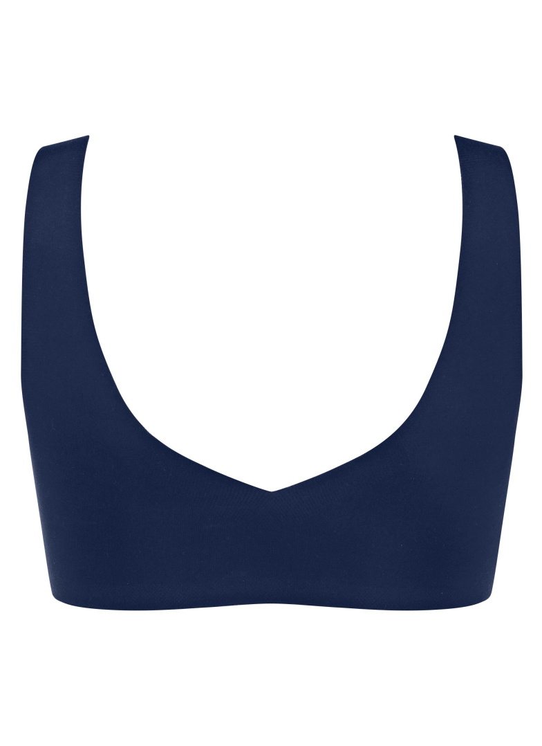 Biustonosz sloggi ZERO Feel 2.0 Bralette NAVY BLUE