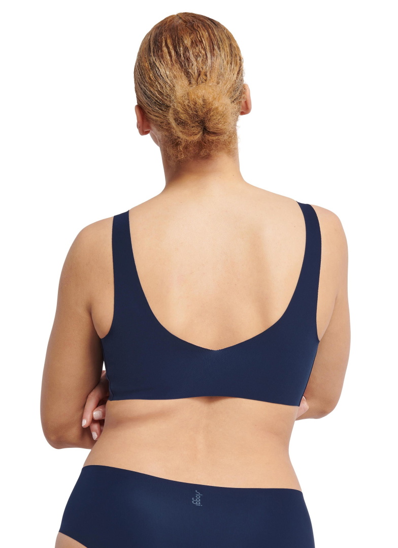 Biustonosz sloggi ZERO Feel 2.0 Bralette NAVY BLUE