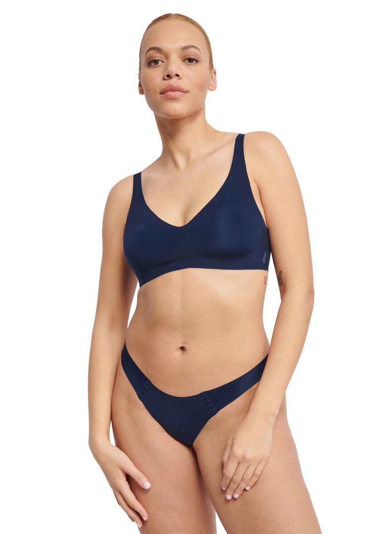 Sutien SLOGGI ZERO FEEL 2.0 SOFT BRA NAVY BLUE