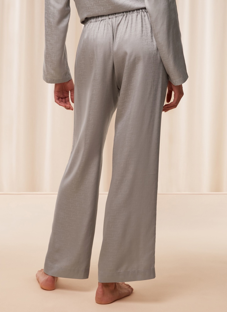 Pantaloni de pijama TRIUMPH SILKY SENSUALITY TROUSERS SILENT GREY