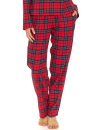 Női pizsama DOCTOR NAP PM.7125 RED CHECK