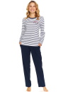 Pijama dama DOCTOR NAP PM.7114 MARINE