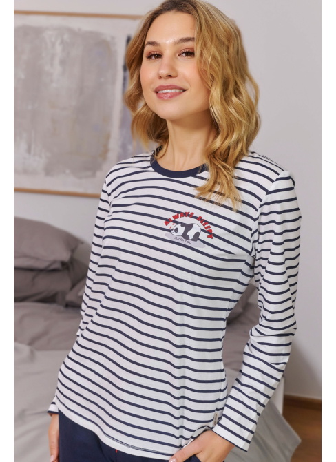 Pijama dama DOCTOR NAP PM.7114 MARINE