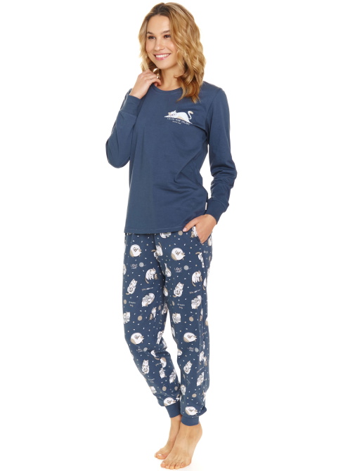 Pijama dama DOCTOR NAP PM.7111 DEEP BLUE