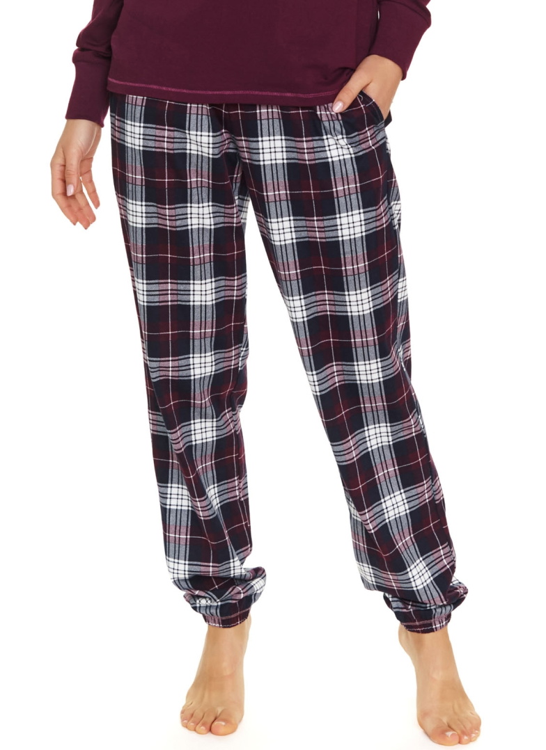 Pijama dama DOCTOR NAP PM.7100 burgundy