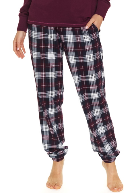 Pijama dama DOCTOR NAP PM.7100 burgundy