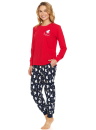 Pijama pentru femei DOCTOR NAP PM.5262 RED