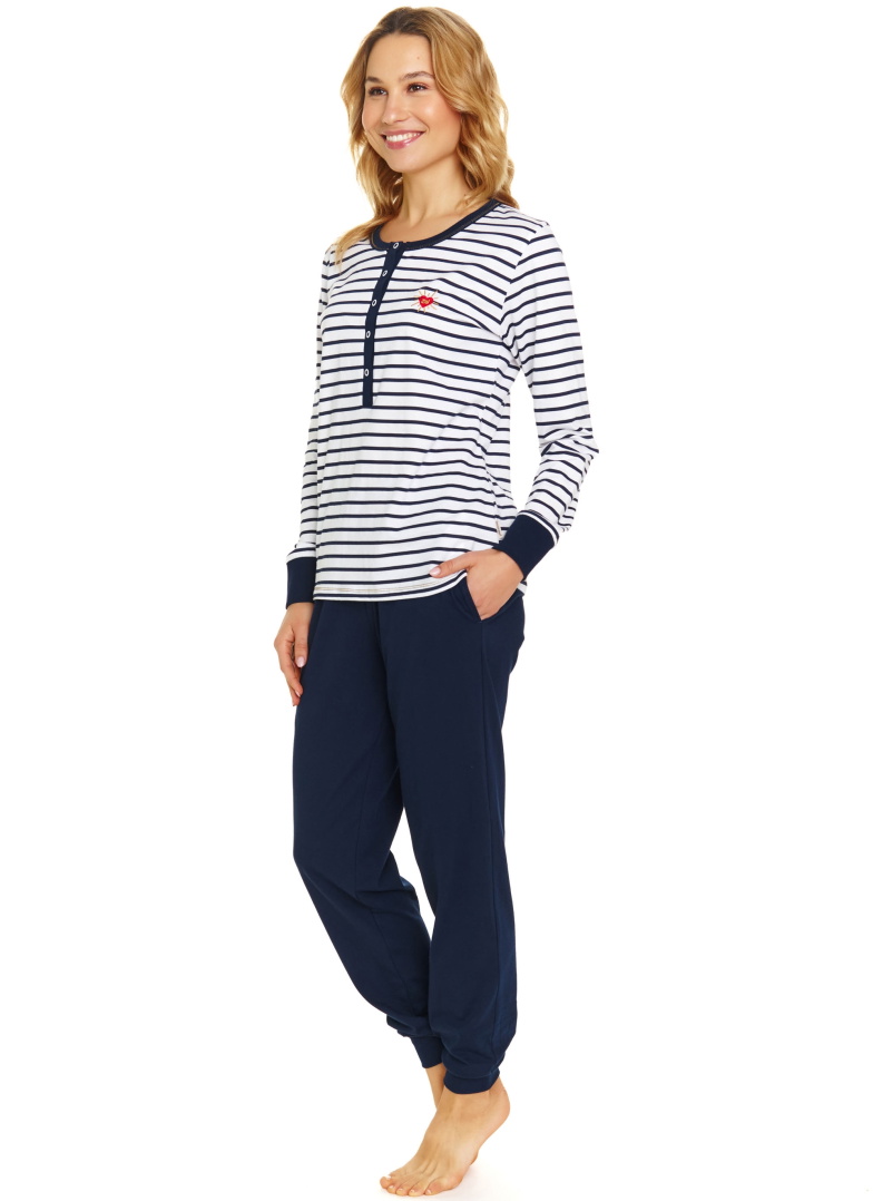 Pijama pentru femei DOCTOR NAP PM.5254 MARINE