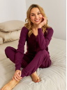 Női pizsama DOCTOR NAP PM.4349 burgundy