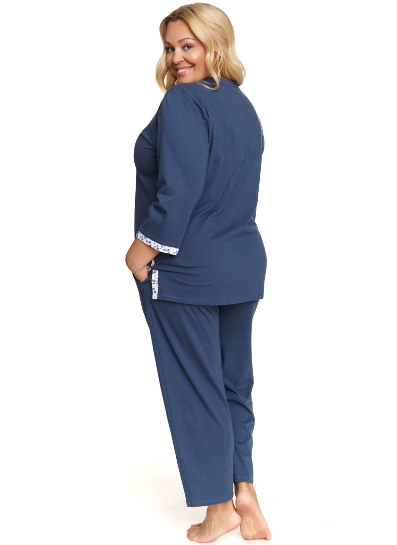 Piżama damska Doctor Nap PB.7156 DEEP BLUE