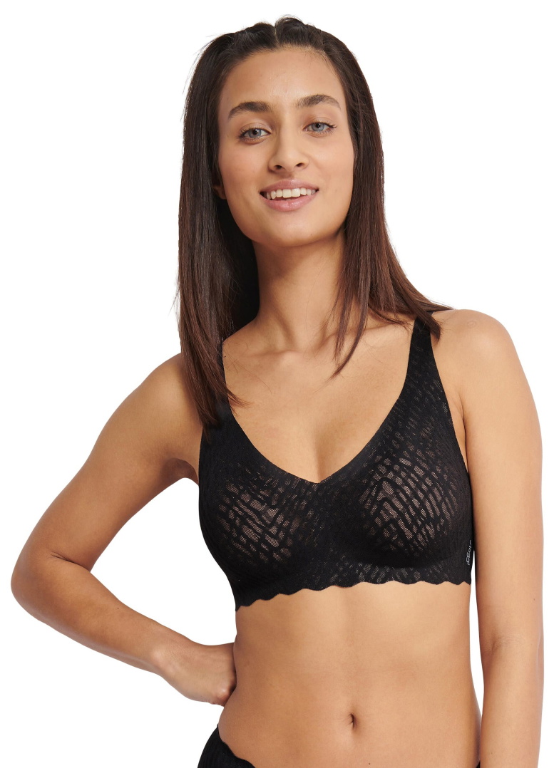 Melltartó SLOGGI ZERO FEEL BLISS SOFT BRA BLACK