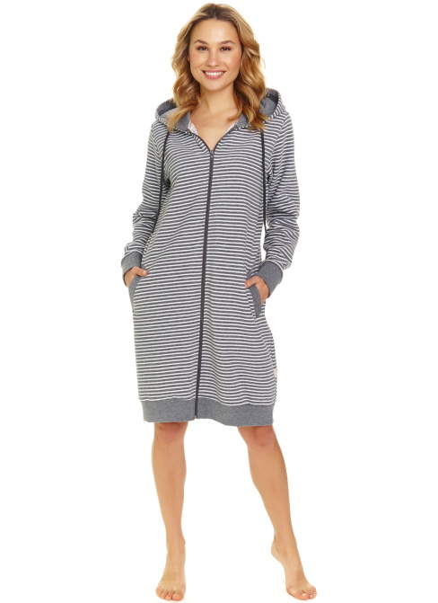 Női köntös DOCTOR NAP SMZ.5246 DARK GREY