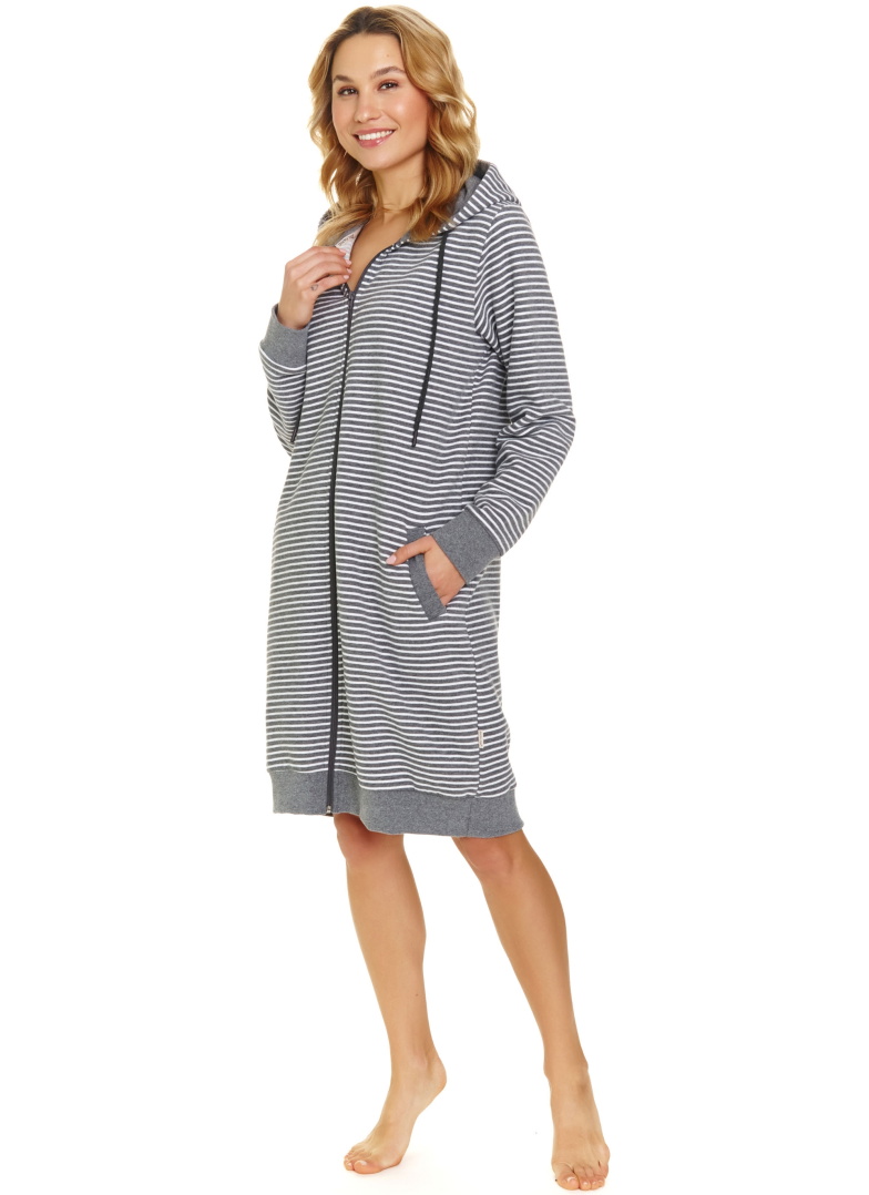 Női köntös DOCTOR NAP SMZ.5246 DARK GREY