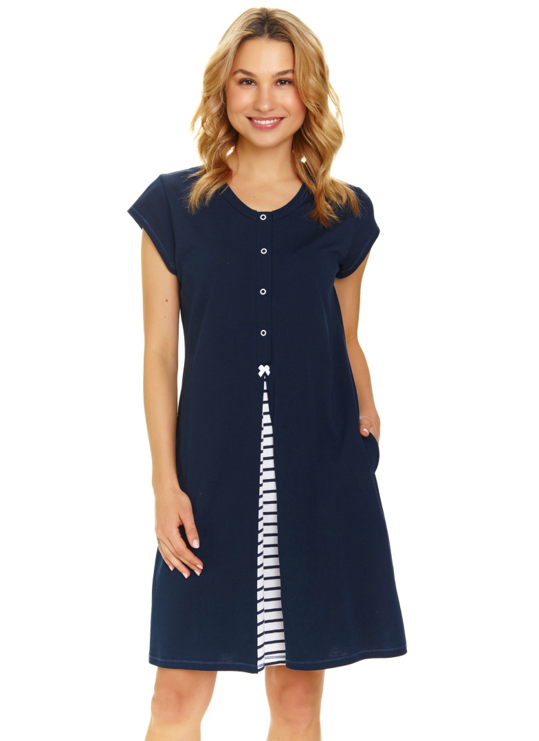 Cămașă pentru femei DOCTOR NAP TCB.9703 NAVY BLUE