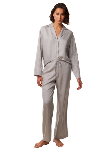 Pijama pentru femei TRIUMPH SILKY SENSUALITY SILENT GREY