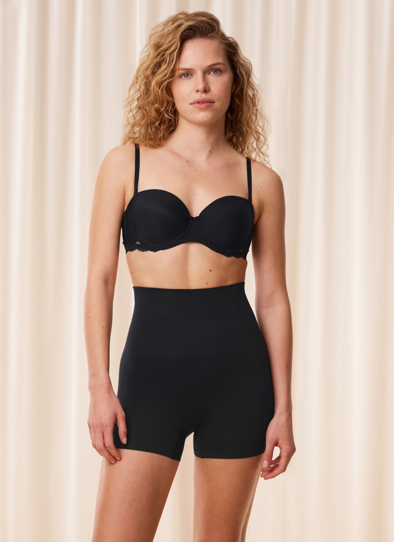 Chiloți dama TRIUMPH SOFT SCULPT BANDEAU SHORT BLACK