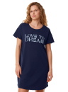 Cămașă de noapte TRIUMPH NIGHTDRESSES NDK X NAVY