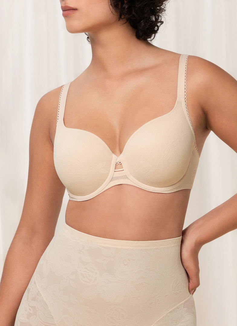 Sutien TRIUMPH WILD ROSE SENSATION WP NUDE BEIGE