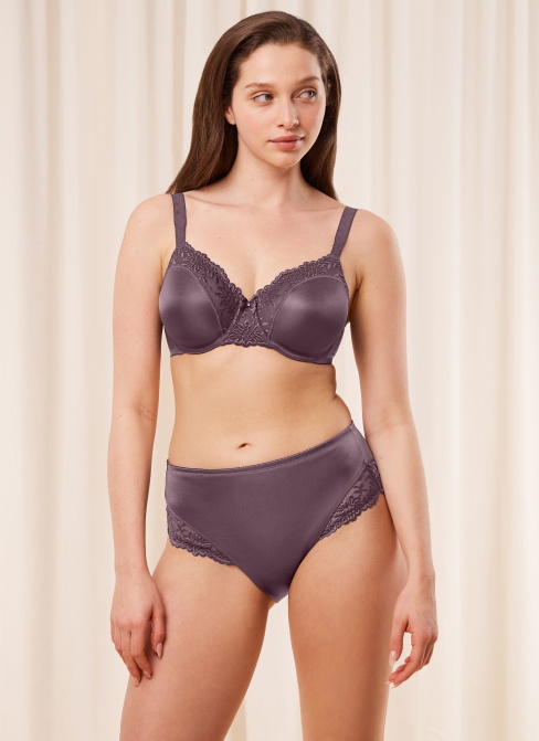 Biustonosz Triumph Ladyform Soft W X Purple Dusk