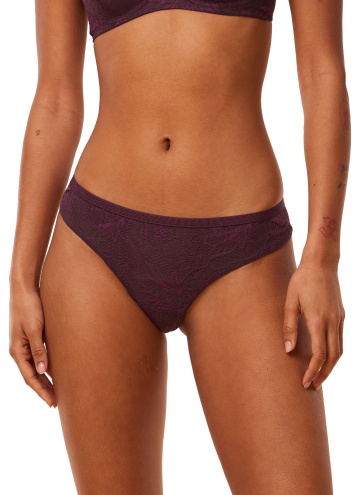 Dámské kalhotky TRIUMPH AMOURETTE CHARM T BRAZILIAN01 DEEP BURGUNDY