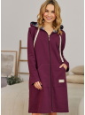 Halat pentru femei DOCTOR NAP SMZ.7107 burgundy