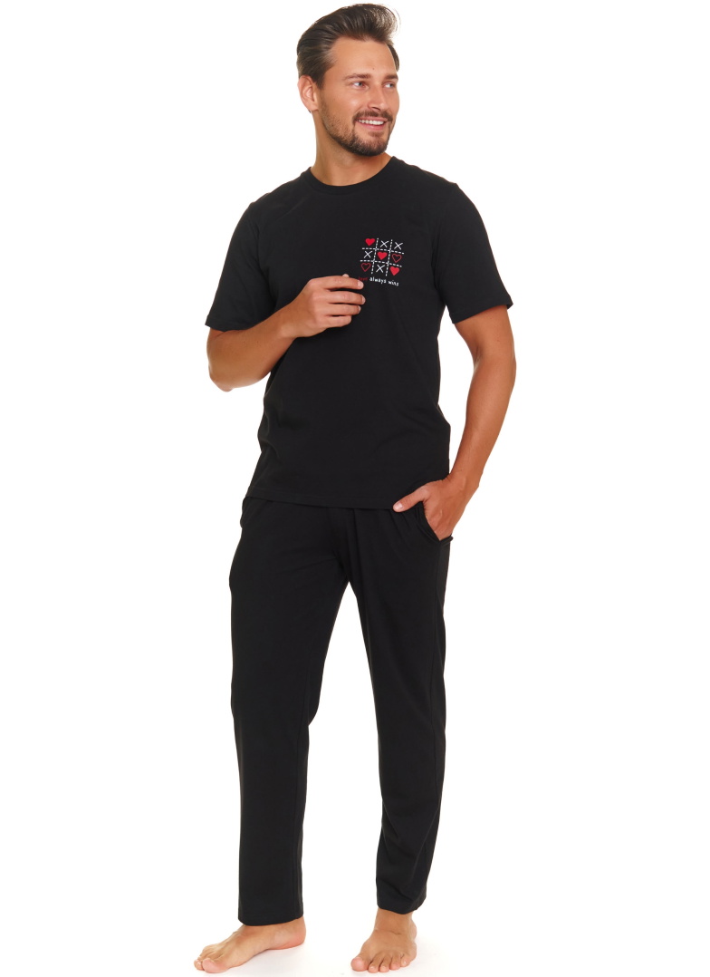 Pijama pentru bărbați DOCTOR NAP PMB.7134 BLACK