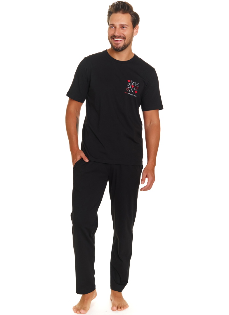 Pijama pentru bărbați DOCTOR NAP PMB.7134 BLACK