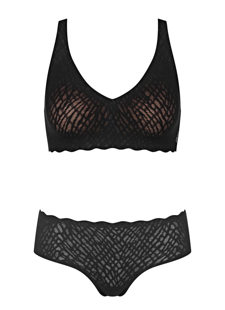 Set de lenjerie intimă SLOGGI ZERO FEEL BLISS BLACK