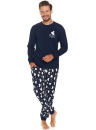 Pijama bărbați DOCTOR NAP PMB.5263 NAVY BLUE