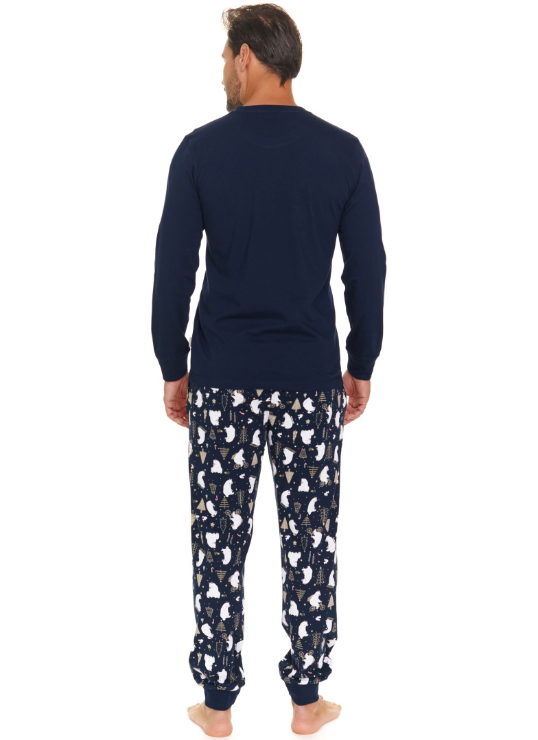 Pijama bărbați DOCTOR NAP PMB.5263 NAVY BLUE