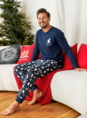 Pijama bărbați DOCTOR NAP PMB.5263 NAVY BLUE