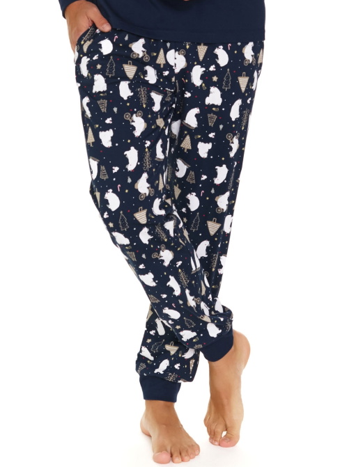 Pijama bărbați DOCTOR NAP PMB.5263 NAVY BLUE