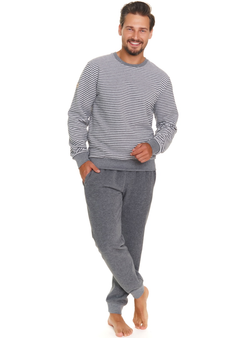 Férfi pizsama DOCTOR NAP PMB.5248 DARK GREY