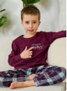 Pijama pentru copii DOCTOR NAP PDU.7102 burgundy