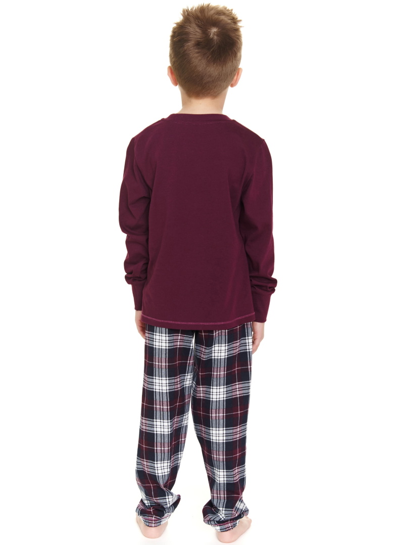 Pijama pentru copii DOCTOR NAP PDU.7102 burgundy