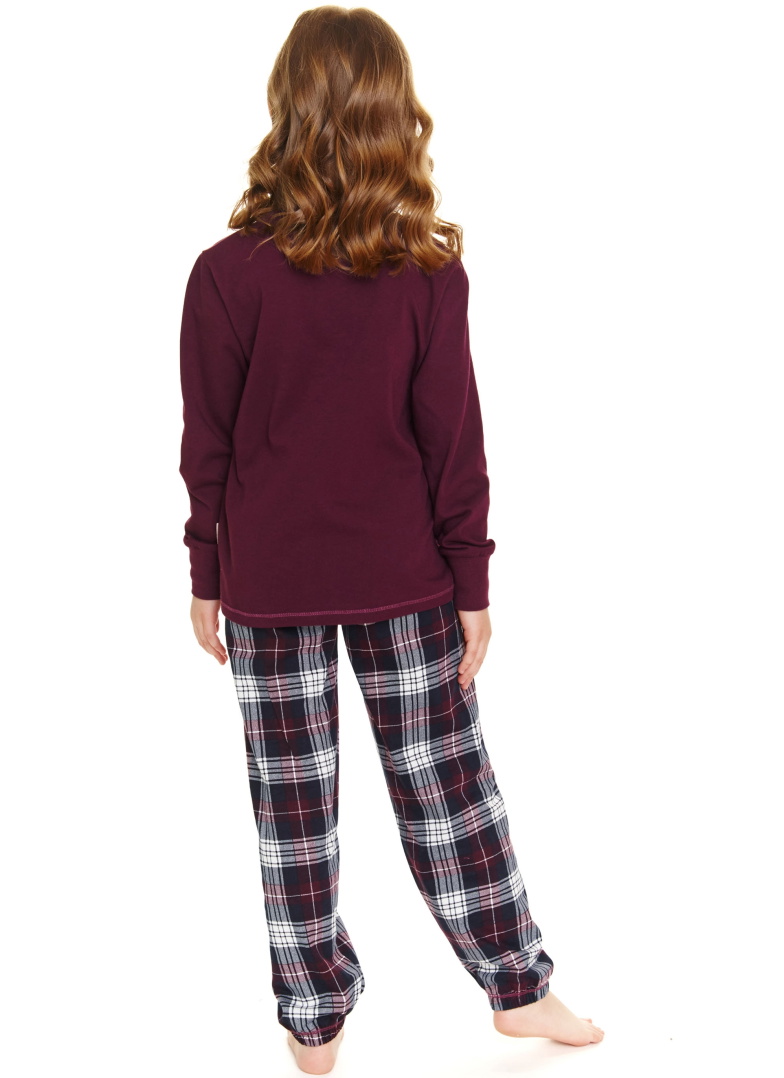 Pijama pentru copii DOCTOR NAP PDU.7102 burgundy