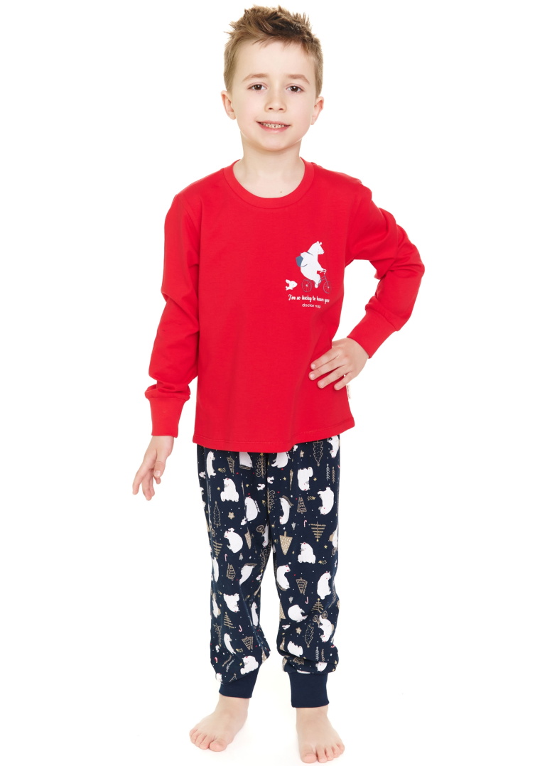 Pijama pentru copii DOCTOR NAP PDU.5264 RED