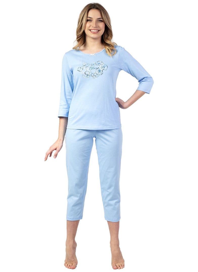 Pijama dama REGINA 678 albastru