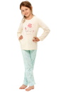 Pijama pentru copii TARO TABBIE 3269 crem