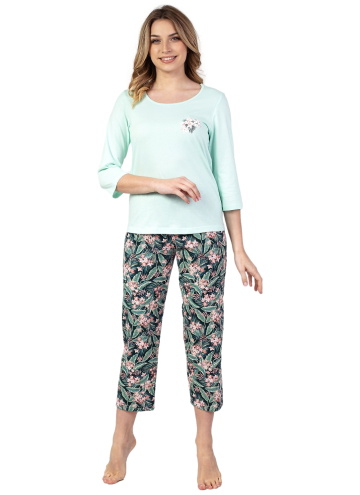 Pijama dama REGINA 679 verde